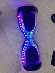 Jetson Rave Extreme-Terrain Hoverboard with Cosmic Light-up Wheels – Black