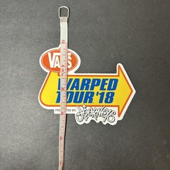 VANS Warped Tour Journeys Off The Wall Skateboards 2018 Skateboarding STICKER