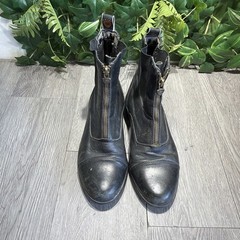 Ariat Women’s Black Devon Nitro Paddock Riding Boots Size 7.5 Nitro Zip Up