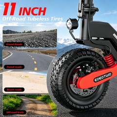 EOEOTWO Electric Scooter for Adult 1200W 30MPH 40Mile 48V23.4AH Fast Escooter