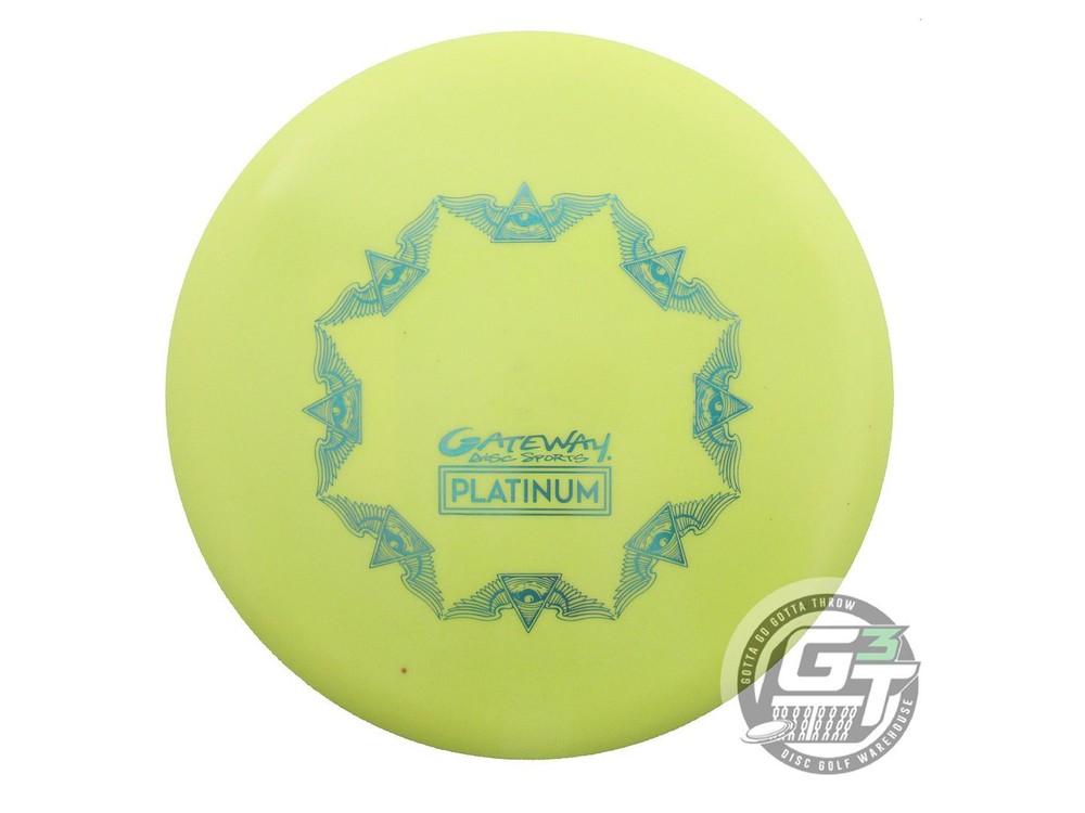 NEW Gateway Platinum Prophecy 174g Yellow Blue Holo Foil Midrange Golf Disc