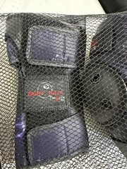 EIGHT Ball Kids Black, Purple & Galaxy Wrist, Knee & Elbow Pads~ 3 Pack~ NEW