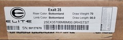 Elite Exalt 35 RH Hunting bow NIB 70lbs 24.5-30in Draw Bottomlands