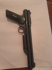 Crosman 130 .22 Single-Stroke Pneumatic Air Pistol 425 FPS Single Shot Pellet