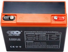 6-DZM-12 6-DZF-20 20Ah 12V 48V 12Ah 24AH Battery for ATV Scooter Dirt bike Golf