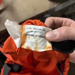 CMC Rescue – CMC Rescue Rope. MBS 8,000 LBF MEETS NFPA 430201