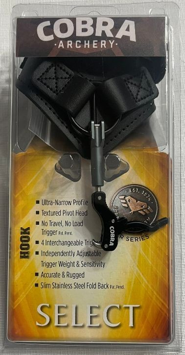 Cobra Premier HB Select Release Hook/Stainless Triple Joint/A228 Buckle ~ NEW
