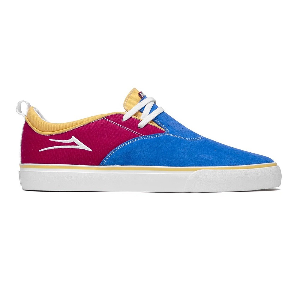 Lakai Shoes Riley 2 – Blue/Red/Yellow