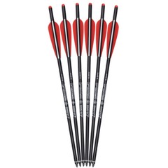 12pcs 20inch Crossbow Bolts Carbon Arrows With 4″ vane 8.8mm Shaft Shooting USA