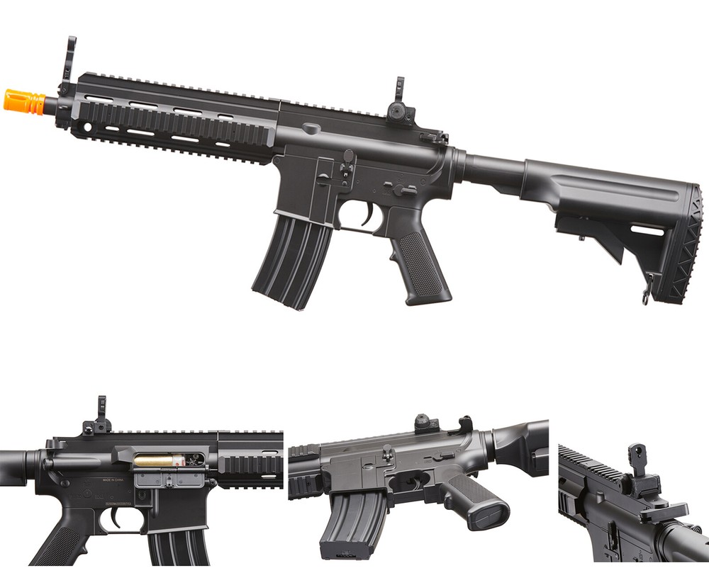 Double Eagle M804A1 614 Electric Airsoft Gun Full & Semi Auto FPS-350 Red Dot
