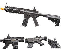Double Eagle M804A1 614 Electric Airsoft Gun Full & Semi Auto FPS-350 Red Dot