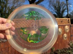 2013 Champion Teebird Disc Golf Innova Brinster Jolly Launcher ICE Rare #1713