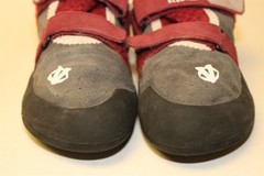 Evolv Elektra Womens Size 38 7.5 Merlot Grey Climbing Approach Bouldering Shoes