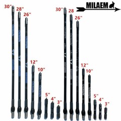 Archery Carbon Stabilizer Balance Bar Short Rod Side Extender Main Long Rod Bow