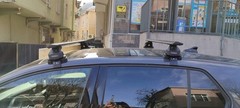 For Volkswagen Golf HB MK8 2020-2025 Roof Rack Cross Bar Normal Roof Black