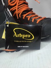 Arb Pro EVO 2 Climbing Boots Water Resistant AP-SHEVO040 7.5 Black New With Tags
