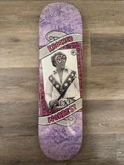 Krooked Bobby Worrest Evel Knievel Krisis 8.38 NOS RARE Skateboard Deck