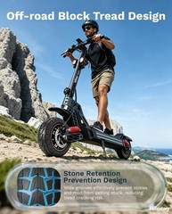 10 Inch Scooter Tires: 70/65-6.5 Solid Tire for Evercross H5 Hover 1 Alpha Hi…