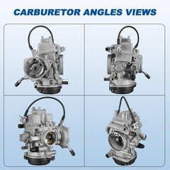 YFM400 Carburetor for Yamaha 2000-2006 Big Bear 350 400 Kodiak 400,2007-2011 …