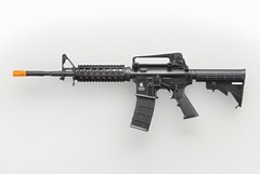 Lancer Tactical M4A1 RIS Green Gas Blowback Airsoft Rifle BB Gun 390FPS