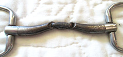 5″ FAGER FIXED RING DOUBLE JOINTED BRADOON 12.9CM #1121 ENGLISH BIT