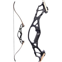 62″ Takedown Recurve Bow 60lbs Set Archery American Bow Hunting Fishing Aluminum