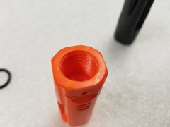 Krytac OEM Orange Safety Tip Set (Metal + Plastic) 14mm CCW