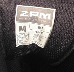 ZPM Sports ABEC-7 Youth Adjustable Inline Skates Size M (EU 34-37) Blue/Black
