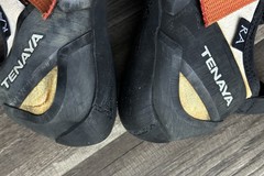 Tenaya RA Climbing Shoes Womens Sz 7 Black & Orange Made In Spain