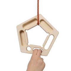 2PACK Climbing Hangboard Rock Climbing Training, Strengthen Fingers and Grip