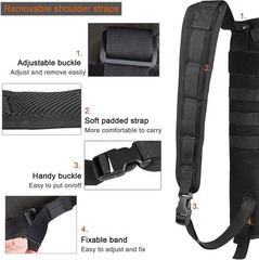 Versatile Back & Hip Quiver – Durable Design for Target Shooting Enthusiasts