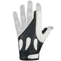 Italian Archery Bow Glove Left hand «Black, Brown , Dark Brown «