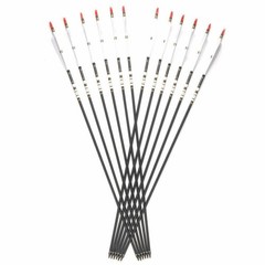 30″ 32″ Carbon Arrows Spine 500 Turkey Feather OD7.6 mm For Compound&Recurve Bow