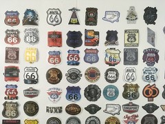 Route 66 Stickers American Travel United States Roads Highway Singapore 66 Road