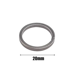 Titanium Alloy Key Rings Keychains Buckle Pendant Super Light Man Car Keychain f