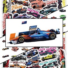 25Pcs Random F1 Racing Car Sport Cars Cartoon Waterproof Stickers