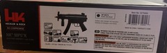 Elite Force H&K MP5K AEG Airsoft Replica w/ 6 MP5 Magazines, Box & Manual