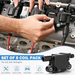 Ignition Coil Pack Compatible with Chevy Cadillac GMC Pontiac 5.3L 12611424