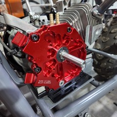 Dual Bearing Billet Sidecover for Non Hemi/Hemi Harbor Freight Predator 212cc