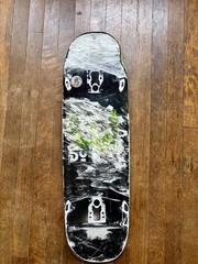 Shaped 9.0 Skateboard Deck Used