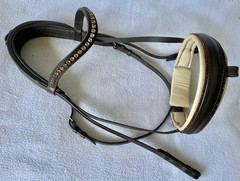 STUNNING Otto Schumacher #2 Full Horse Comfort Crown BRIDLE~Swarovski Crystal
