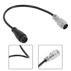 Waterproof Charging Cable GX16 Connector for Dualtron Electric Scooter