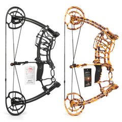 Archery Compound Bow Short Axis Dual-Use Steel Ball 30-70lbs Shoot Hunting RH LH