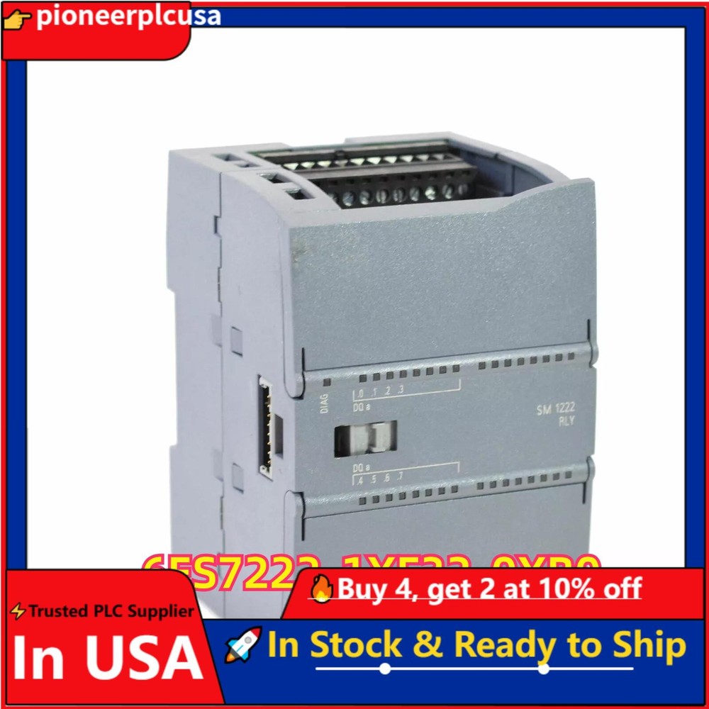 New Siemens 6ES7 222-1XF32-0XB0 S7-1200 Digital output SM1222 6ES7222-1XF32-0XB0