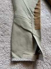 Tailored Sportsman Knee Patch Riding Breech Pants Jodhpurs KHAKI 18 USA MSP $199