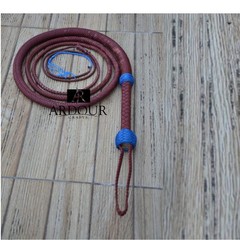 Bullwhip Handmade Braided Nylon Paracord Bullw hip 4FT-16FT Cosplay Costume