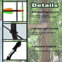 Runzkzy Bow and Arrow for Teens Beginner Archery Set for Youth Bow and Arrow …