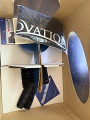 OVATION SEI PROTEGE GRAPHITE EQUESTRIAN RIDING HELMET WITH STORAGE BAG XS/S