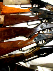 Vintage Daisy BB Rifle Lot Selling for Parts 2-111B/94/36/102 & Red Ryder