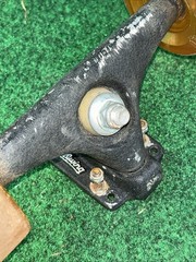 Vintage Neil Carver Gullwing Charger Longboard Truck w/2 GW Wheels Skateboard